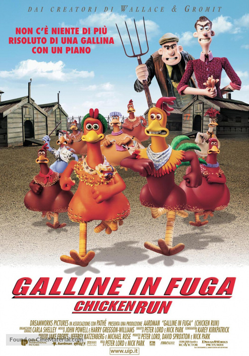 Chicken Run - Italian Movie Poster