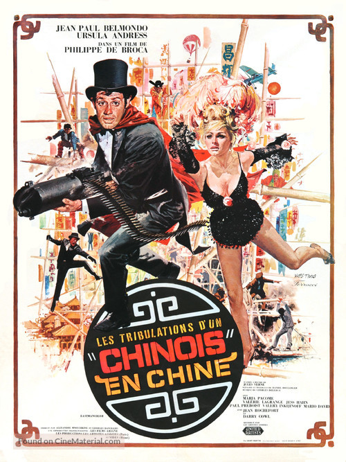Les tribulations d&#039;un chinois en Chine - French Movie Poster