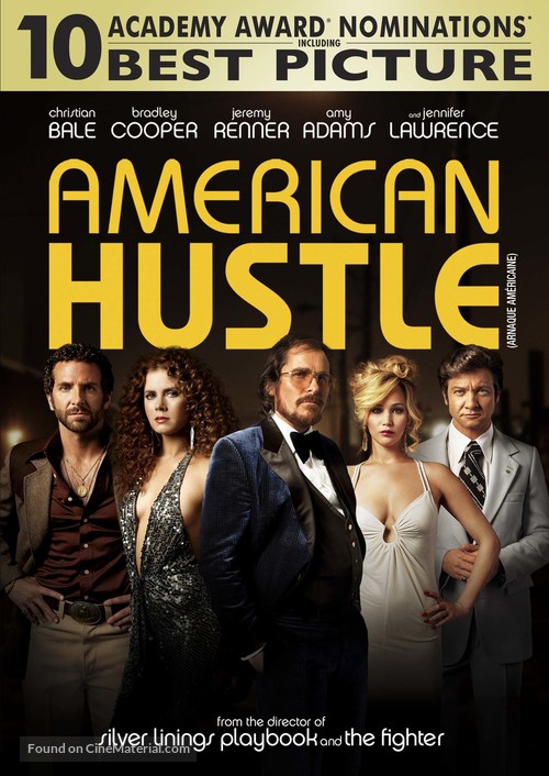 American Hustle - Canadian DVD movie cover