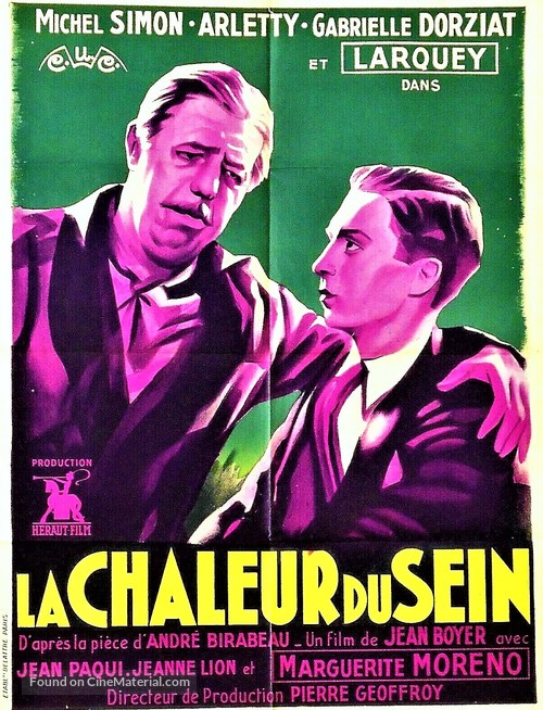 La chaleur du sein - French Movie Poster