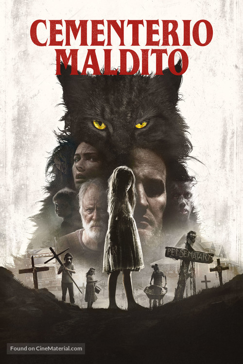 Pet Sematary - Mexican Movie Cover