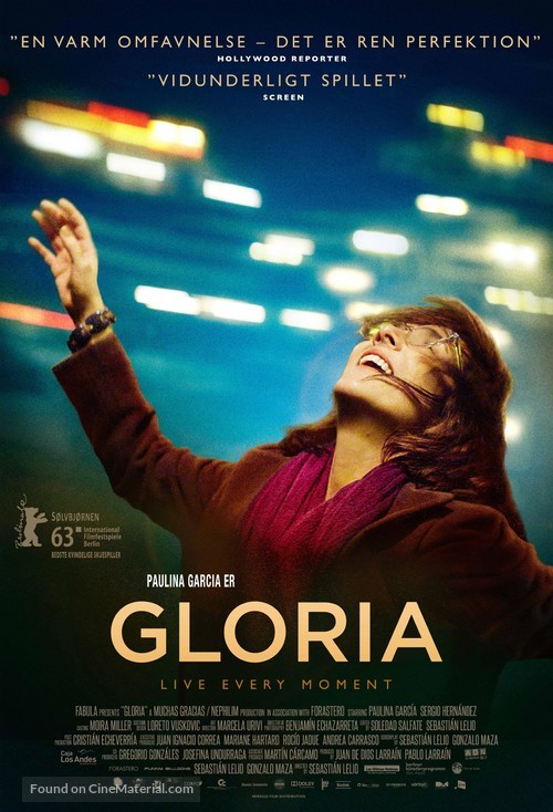 Gloria - Danish Movie Poster