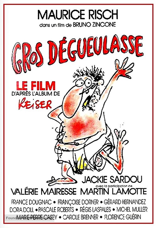 Gros d&eacute;gueulasse - French Movie Poster