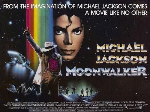 Moonwalker - British Movie Poster