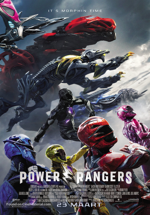 Power Rangers - Dutch Movie Poster