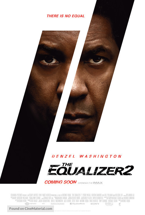 The Equalizer 2 - Movie Poster