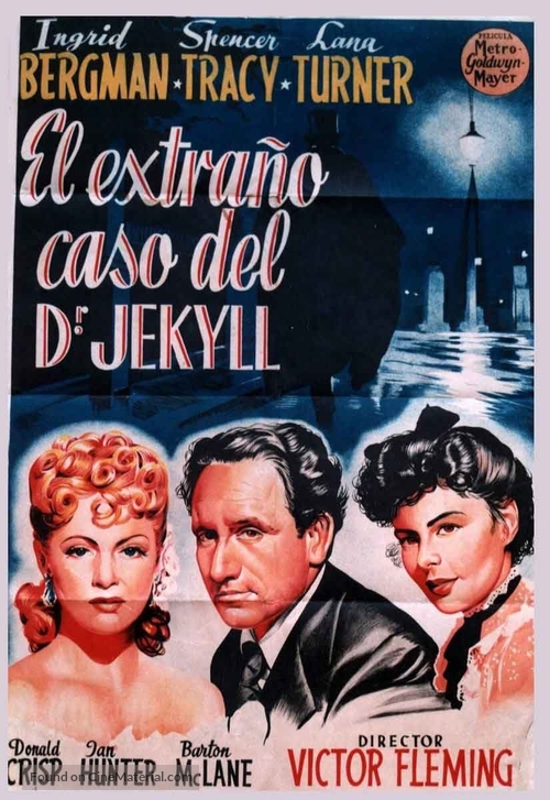 Dr. Jekyll and Mr. Hyde - Spanish Movie Poster