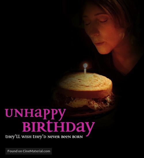 Unhappy Birthday - Blu-Ray movie cover