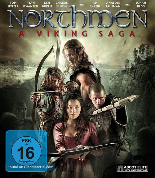 Northmen: A Viking Saga - German Blu-Ray movie cover