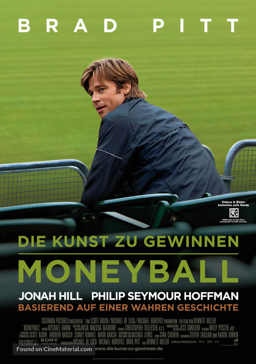 Moneyball - German Movie Poster