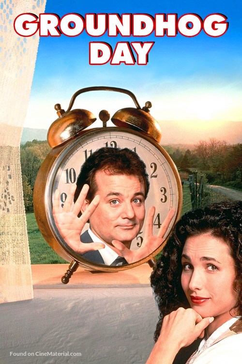 Groundhog Day - DVD movie cover