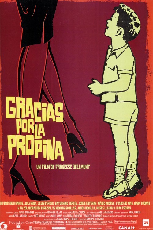 Gr&agrave;cies per la propina - Spanish Movie Poster