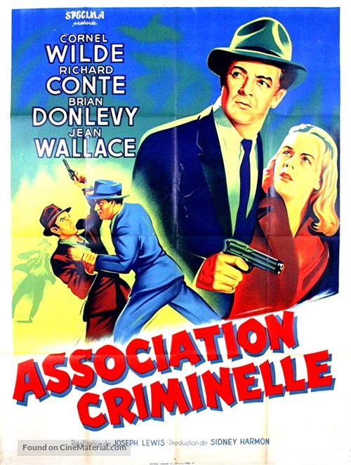 The Big Combo - French Movie Poster