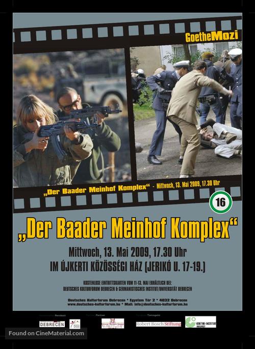 Der Baader Meinhof Komplex - Hungarian Movie Poster
