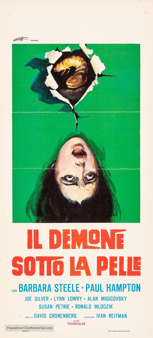 Shivers - Italian Movie Poster