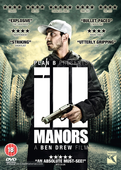 Ill Manors - British DVD movie cover