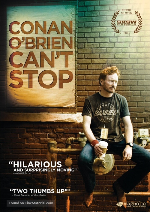 Conan O&#039;Brien Can&#039;t Stop - DVD movie cover