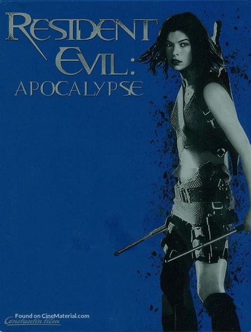 Resident Evil: Apocalypse - German Blu-Ray movie cover