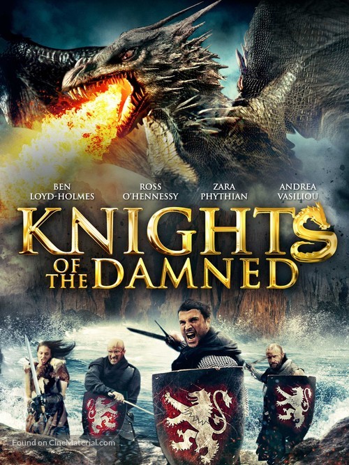 Knights of the Damned - French DVD movie cover