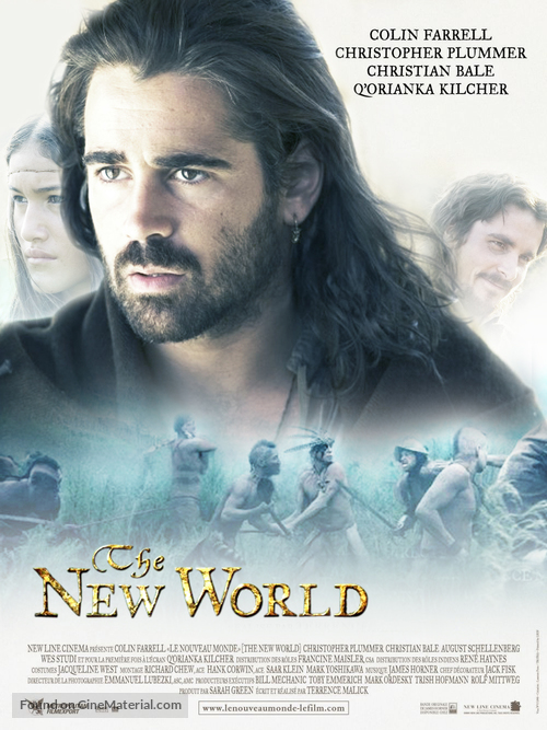 The New World - French Movie Poster