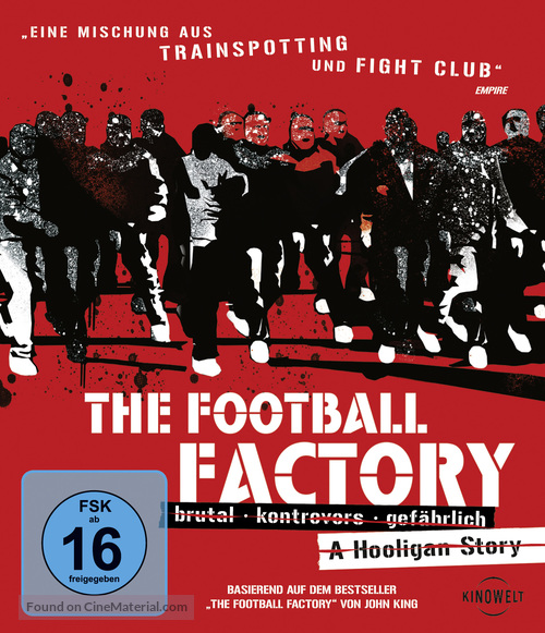 The Football Factory - German Blu-Ray movie cover