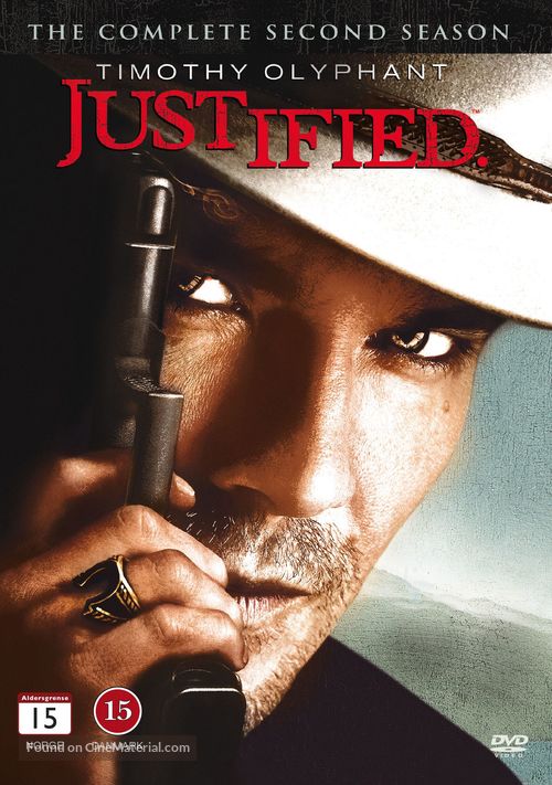&quot;Justified&quot; - Danish DVD movie cover
