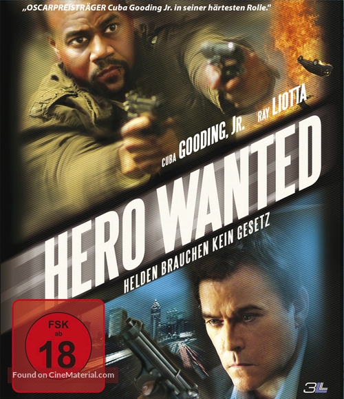 Hero Wanted - German Movie Cover