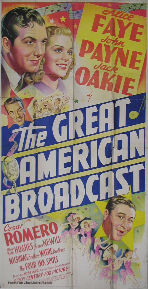 The Great American Broadcast - Movie Poster