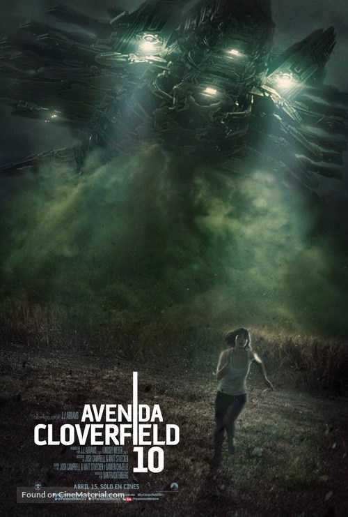 10 Cloverfield Lane - Mexican Movie Poster