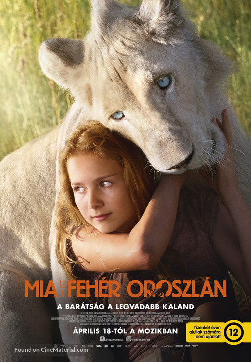 Mia et le lion blanc - Hungarian Movie Poster