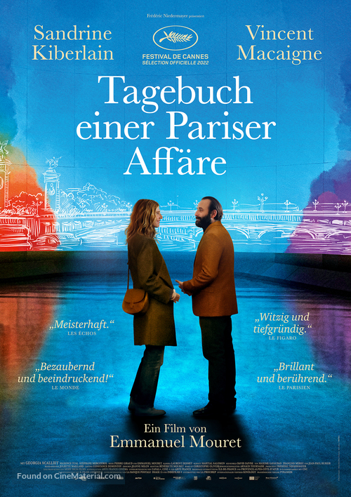 Chronique d&#039;une liaison passag&egrave;re - German Movie Poster
