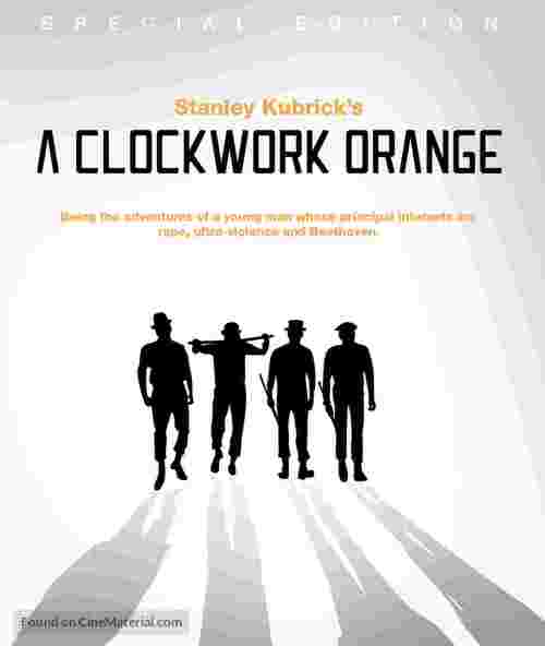 A Clockwork Orange - Swedish DVD movie cover