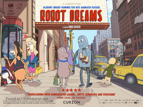 Robot Dreams - British Movie Poster