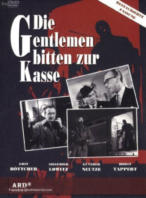 &quot;Die Gentlemen bitten zur Kasse&quot; - German Movie Cover
