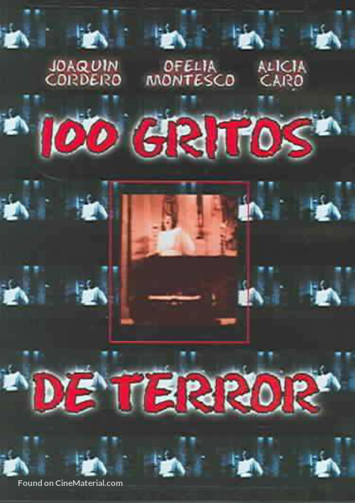Cien gritos de terror - Mexican DVD movie cover