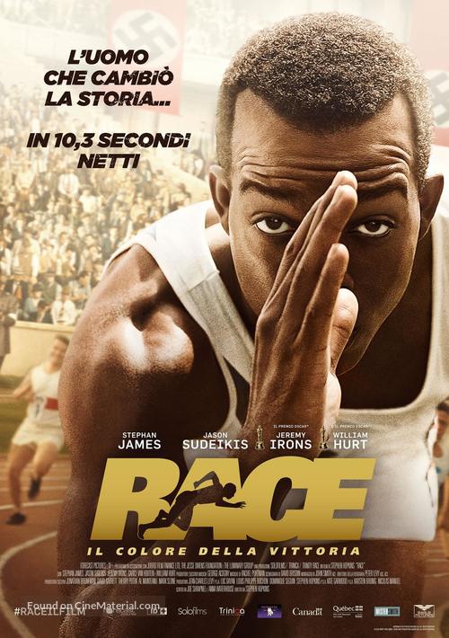 Race - Italian Movie Poster