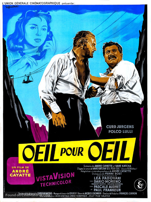 Oeil pour oeil - French Movie Poster
