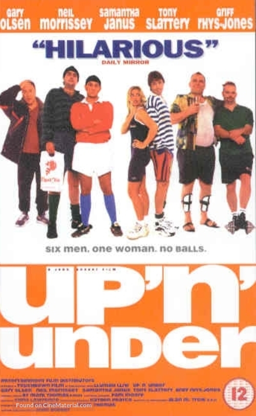 Up &#039;n&#039; Under - British VHS movie cover