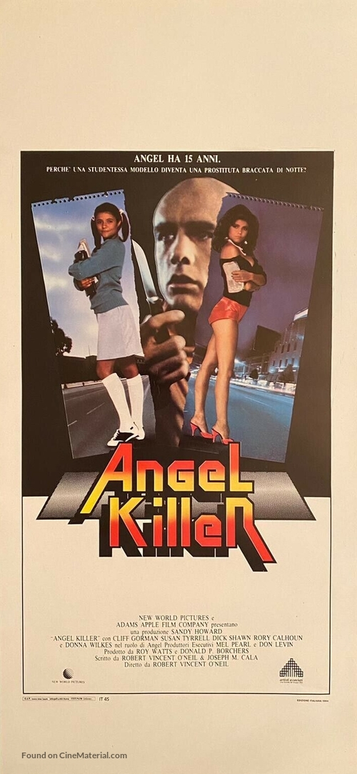 Angel - Italian Movie Poster