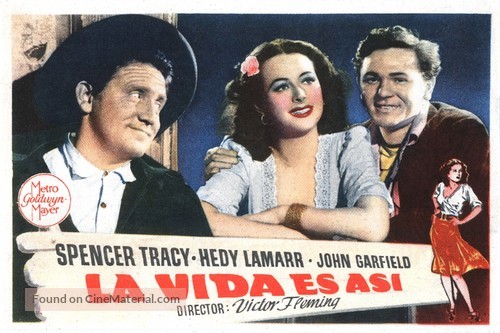 Tortilla Flat - Spanish Movie Poster