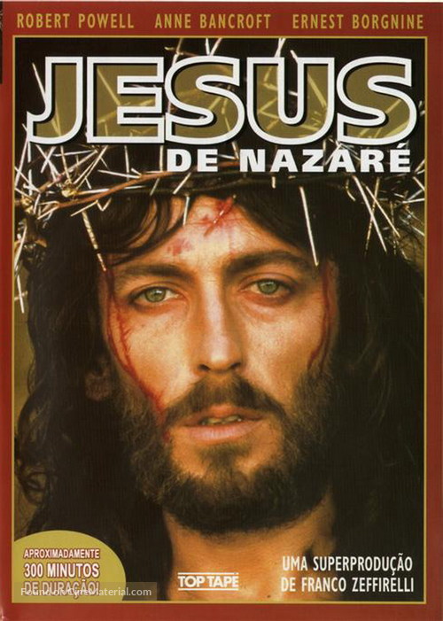 &quot;Jesus of Nazareth&quot; - Portuguese DVD movie cover