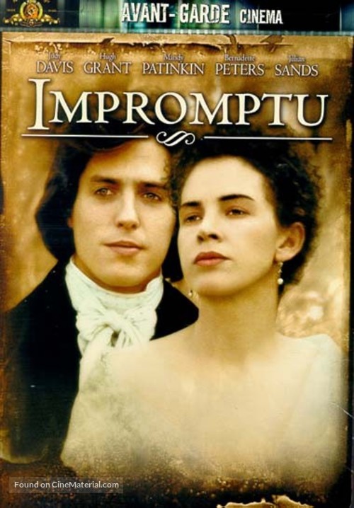 Impromptu - French DVD movie cover