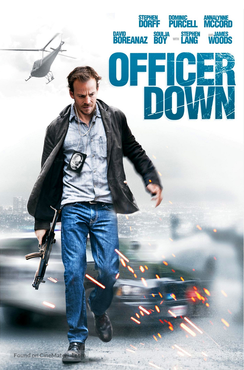 Officer Down - DVD movie cover