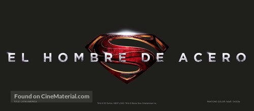Man of Steel - Mexican Logo