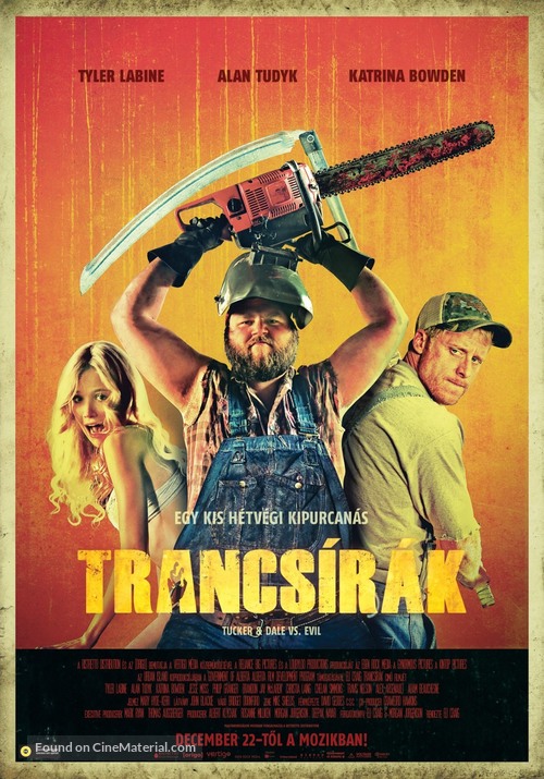 Tucker and Dale vs Evil - Hungarian Movie Poster