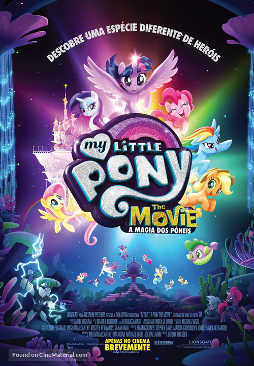 My Little Pony : The Movie - Portuguese Movie Poster