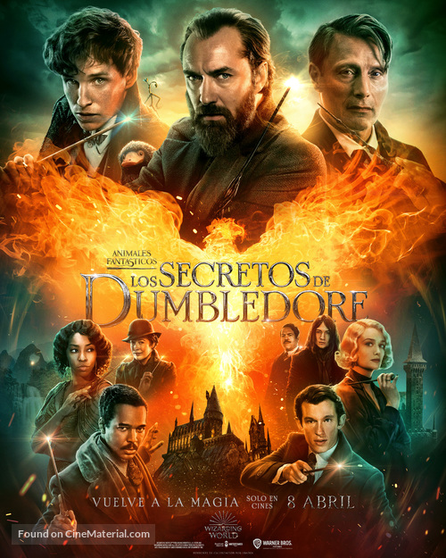 Fantastic Beasts: The Secrets of Dumbledore - Spanish Movie Poster