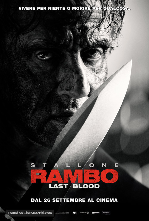 Rambo: Last Blood - Italian Movie Poster