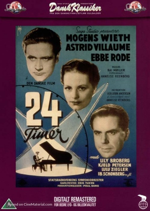 24 timer - Danish DVD movie cover