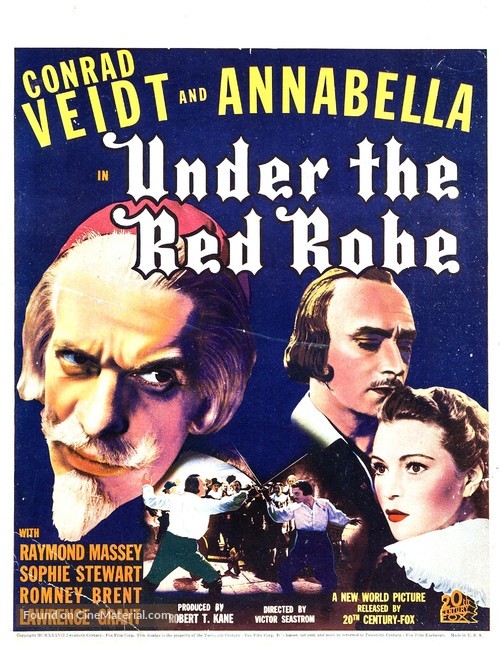 Under the Red Robe - Movie Poster